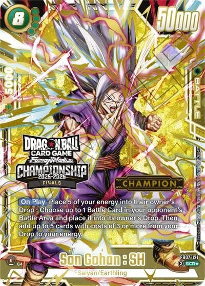 Son Gohan : SH - FB07-121 (Championship 2025-2026 Finals Champion)