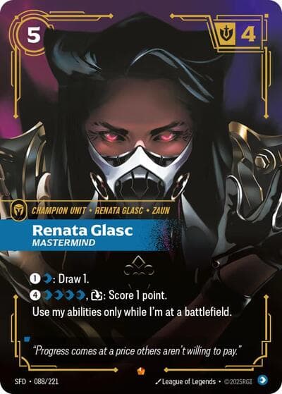 Renata Glasc, Mastermind