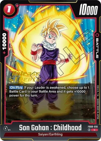 Son Gohan : Childhood #FB08-010