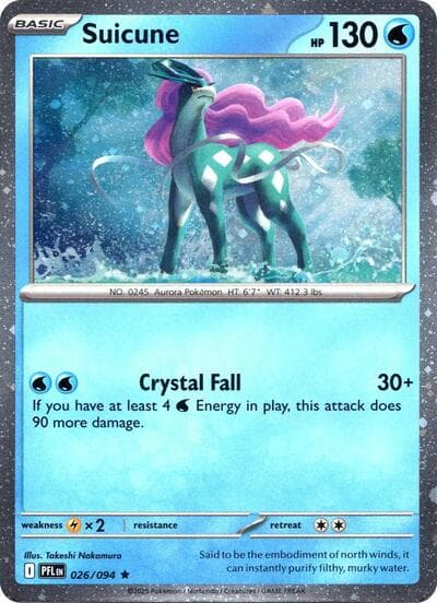 Suicune (Cosmos Holo)