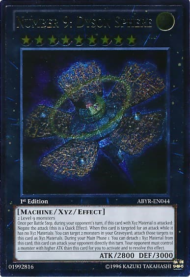 Number 9: Dyson Sphere (UTR)