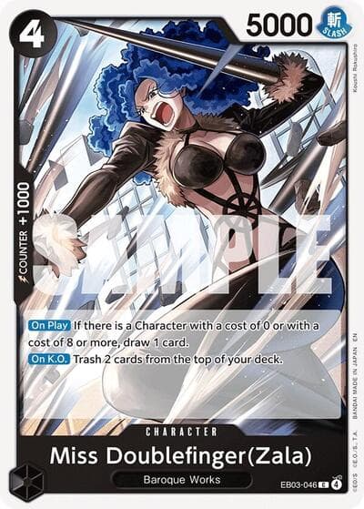 Miss Doublefinger(Zala)