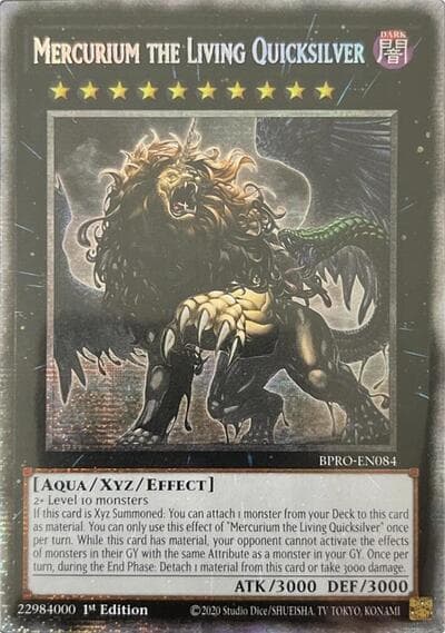 Mercurium the Living Quicksilver (Starlight Rare)