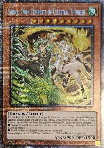 Shiina, Twin Tempests of Celestial Thunder (Starlight Rare)