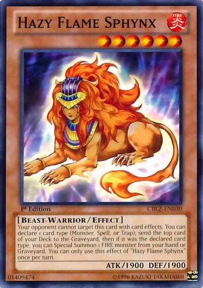 Hazy Flame Sphynx