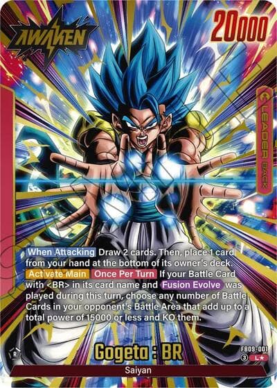 Gogeta : BR - FB09-001 (Alternate Art)