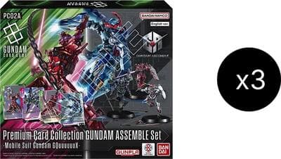 Premium Card Collection GUNDAM ASSEMBLE Display - Mobile Suit Gundam: GQuuuuuuX- [PC02A]