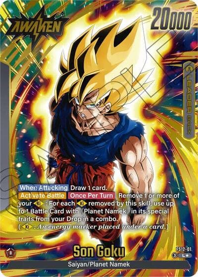 Son Goku - FS12-01 (Gold)