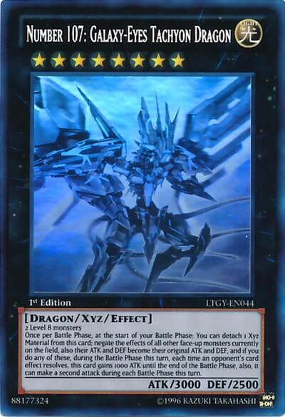 Number 107: Galaxy-Eyes Tachyon Dragon (Ghost Rare)