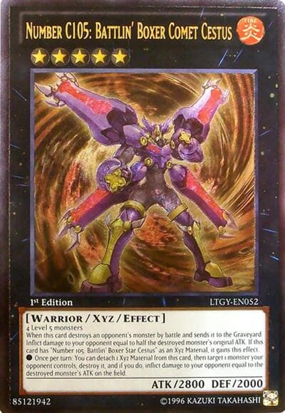 Number C105: Battlin' Boxer Comet Cestus (UTR)