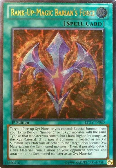 Rank-Up-Magic Barian's Force (UTR)