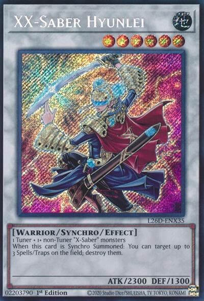 XX-Saber Hyunlei (Secret Rare)