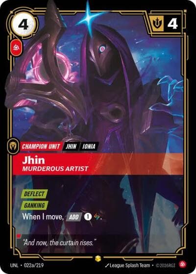 Jhin, Murderous Artist (Alternate Art)