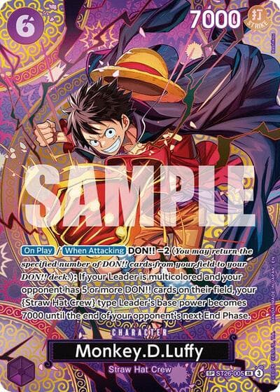 Monkey.D.Luffy (SP) #ST26-005