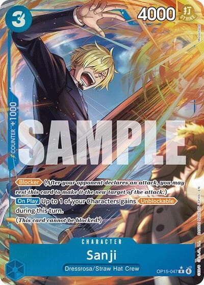 Sanji (OP15-047) (Alternate Art)