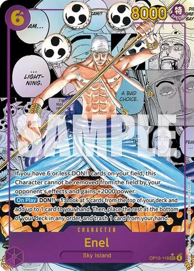 Enel (OP15-118) (Manga) #OP15-118