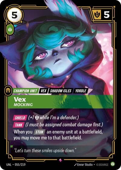 Vex, Mocking