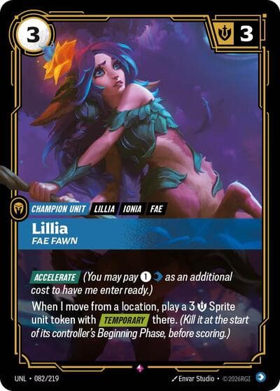 Lillia, Fae Fawn