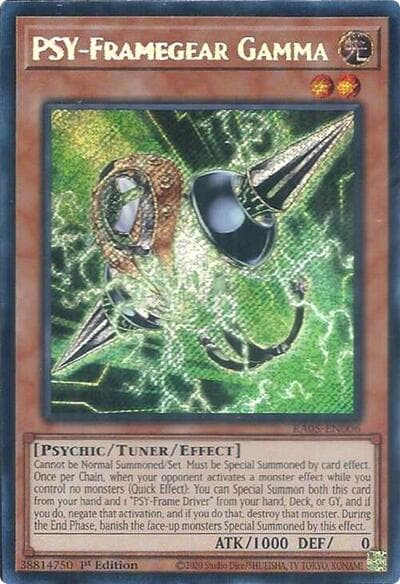 PSY-Framegear Gamma (Secret Rare)