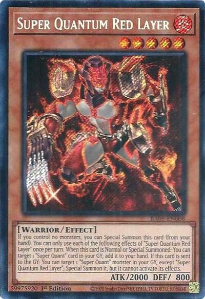 Super Quantum Red Layer (Secret Rare)