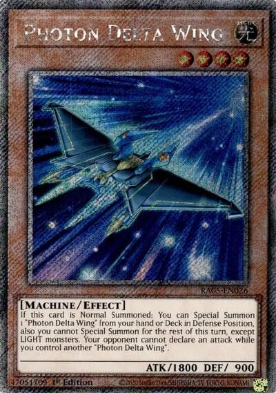 Photon Delta Wing (Platinum Secret Rare)