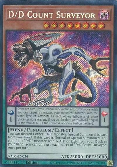 D/D Count Surveyor (Secret Rare)