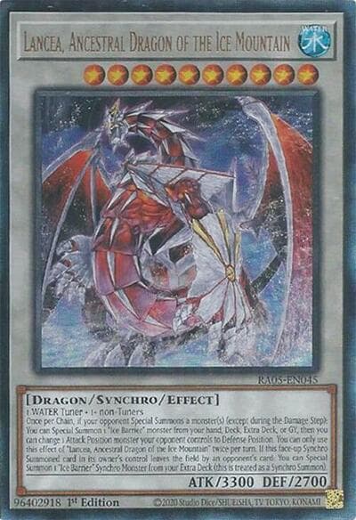 Lancea, Ancestral Dragon of the Ice Mountain (PUR)
