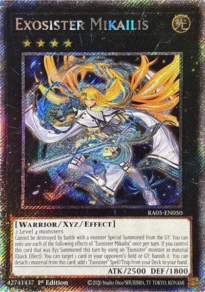 Exosister Mikailis (Platinum Secret Rare)