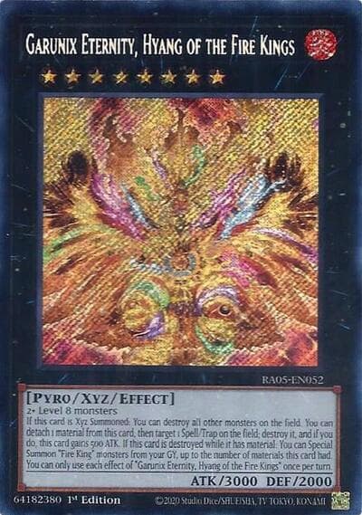 Garunix Eternity, Hyang of the Fire Kings (Secret Rare)