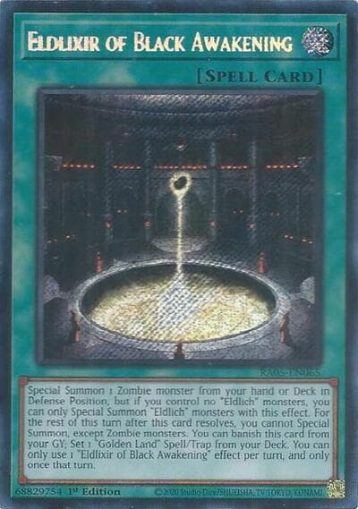 Eldlixir of Black Awakening (Secret Rare)