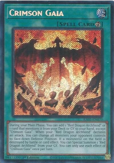 Crimson Gaia (Secret Rare)