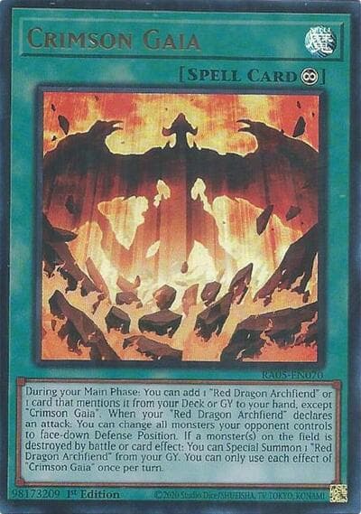 Crimson Gaia (Ultra Rare)