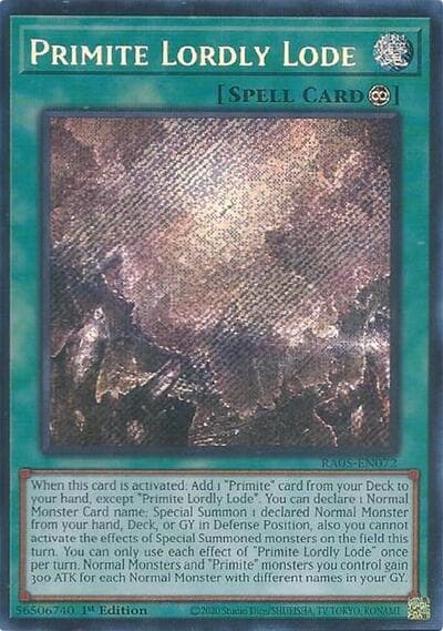 Primite Lordly Lode (Secret Rare)