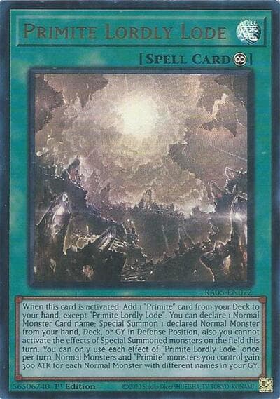 Primite Lordly Lode (Ultra Rare)