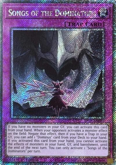 Songs of the Dominators (Platinum Secret Rare)
