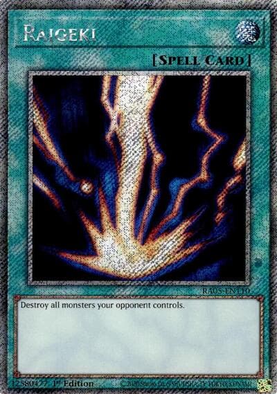 Raigeki (Platinum Secret Rare)