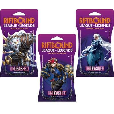 Unleashed - Sleeved Booster Pack Art Bundle [Set of 3]