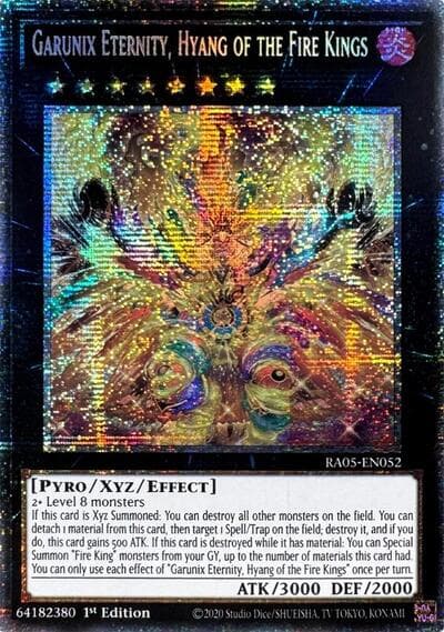 Garunix Eternity, Hyang of the Fire Kings (Starlight Rare)