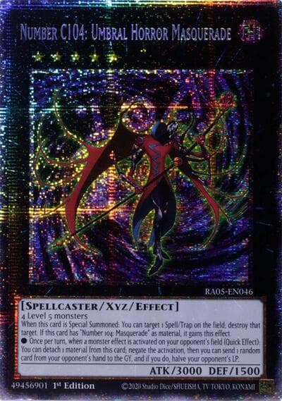 Number C104: Umbral Horror Masquerade (Starlight Rare)