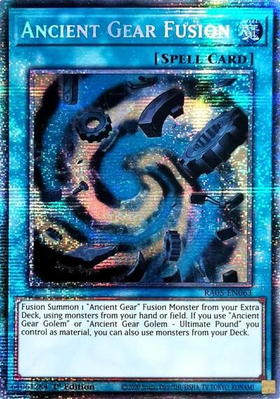 Ancient Gear Fusion (Starlight Rare)
