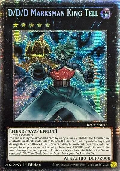 D/D/D Marksman King Tell (Starlight Rare)