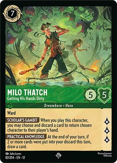 Milo Thatch - Getting His Hands Dirty