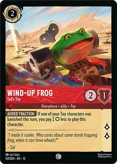 Wind-Up Frog - Sid's Toy