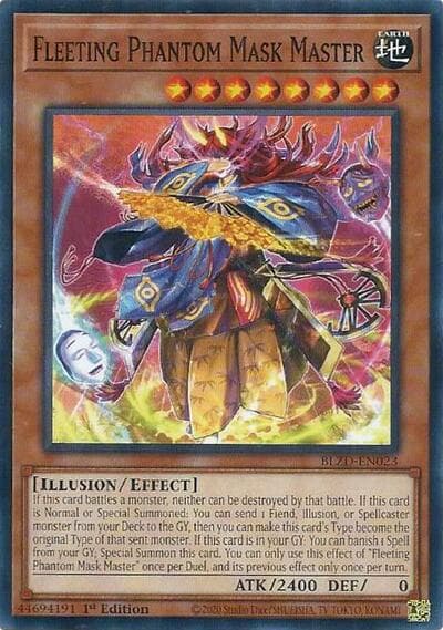 Fleeting Phantom Mask Master
