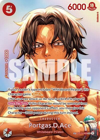 Portgas.D.Ace (SP) #ST15-005