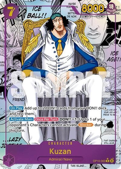 Kuzan (Manga) #OP16-063