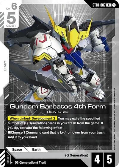 Gundam Barbatos 4th Form
