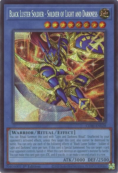 Black Luster Soldier - Soldier of Light and Darkness (Secret Rare)