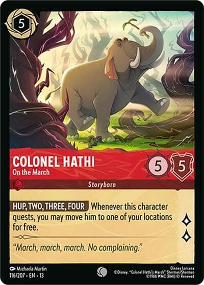 Colonel Hathi - On the March
