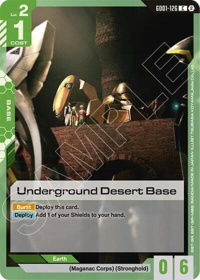 Underground Desert Base